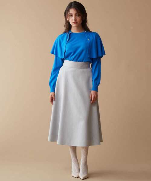 「TIARA」 長袖ニット FREE ブラウン レディース_画像7