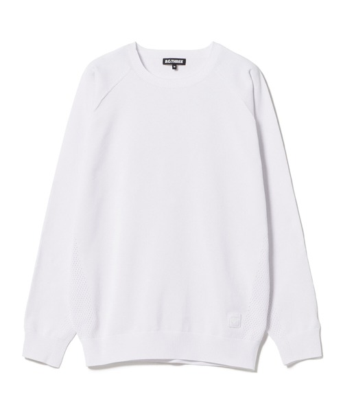 BEAMS GOLF 薄手長袖セーター アイボリー BEAMS GOLF 薄手長袖セーター アイボリー BEAMS GOLF（ビームス ゴルフ
