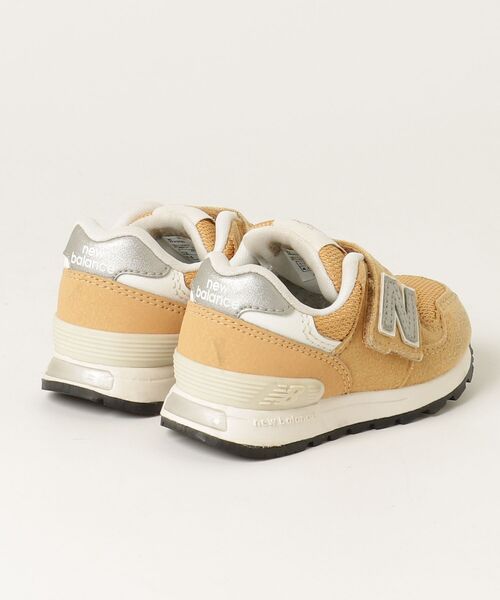 「New Balance」 「KIDS」ローカットスニーカー 12cm ベージュ キッズ_画像2