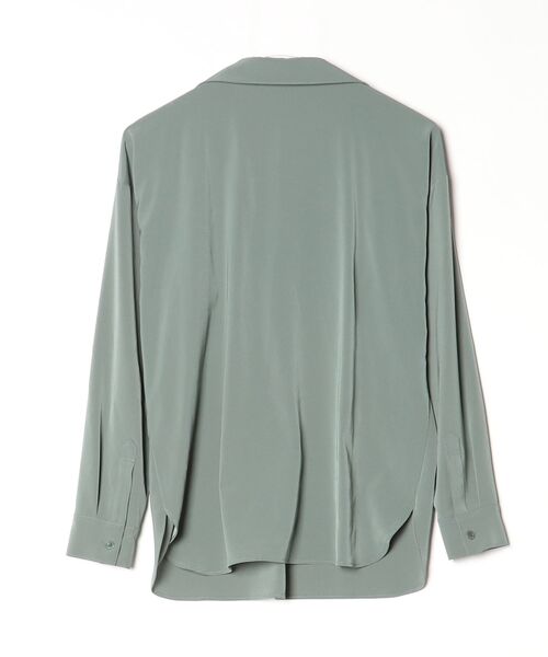 「B ability」 長袖シャツ 36 グリーン レディース_画像2