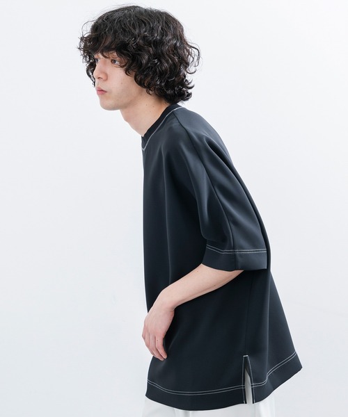 「JUNRED」 半袖Tシャツ S ライトグレー メンズ_画像4