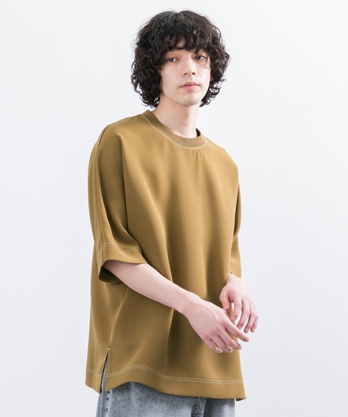 「JUNRED」 半袖Tシャツ S ライトグレー メンズ_画像5