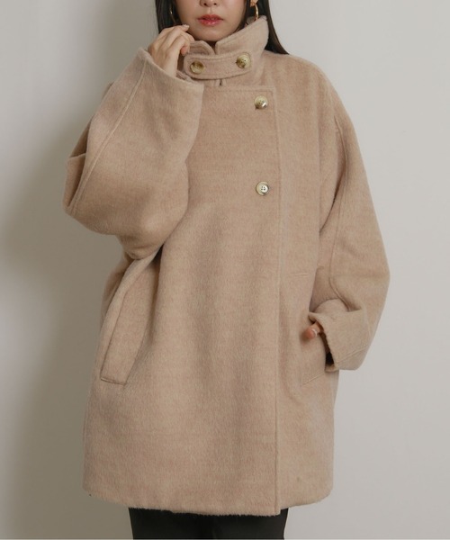 palm RICHE（ポームリシュ） ステンカラーコート コート ミックス