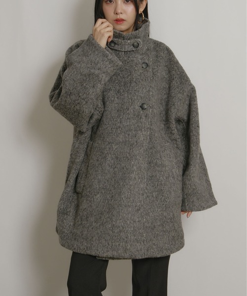 palm RICHE（ポームリシュ） ステンカラーコート コート ミックス