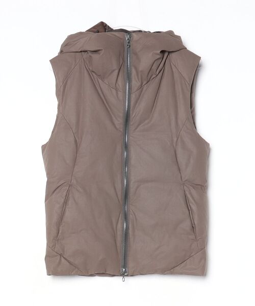 ATTACHMENT（アタッチメント） ダウンベスト 2 ブラウン メンズ