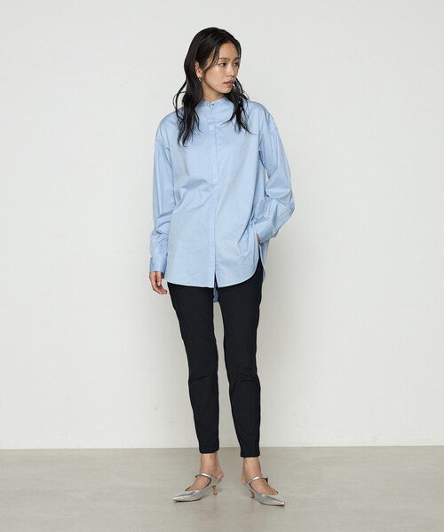 「COMME CA」 パンツ 9号 ブラック レディース_画像2