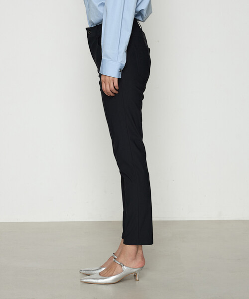 「COMME CA」 パンツ 9号 ブラック レディース_画像5