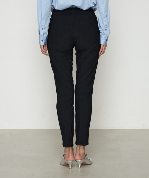 「COMME CA」 パンツ 9号 ブラック レディース_画像6