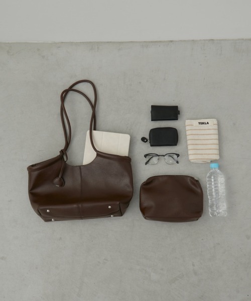 Aunt Marie's トートバッグ ロングショルダートートバッグ/ポーチ付き