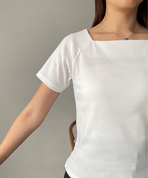 「CAPRICIEUX LE'MAGE」 半袖Tシャツ FREE ブラック レディース_画像6