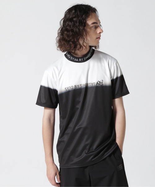 「SY32 by SWEET YEARS」 半袖Tシャツ X-LARGE イエロー メンズ_画像6