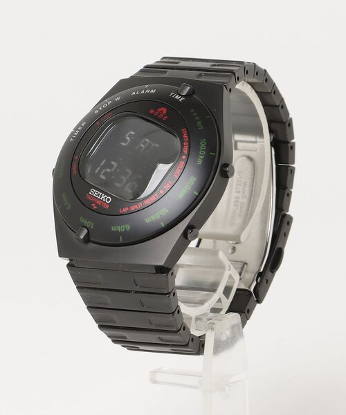 SEIKO デジタル腕時計 ステンレス製 SEIKO（セイコー） デジタル腕時計 FREE ブラック メンズ : ZOZOTOWN