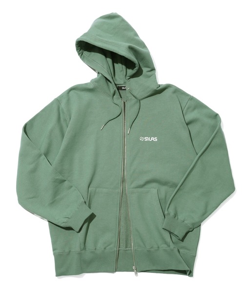 【美品】SILAS LOGO TRACK JACKET（グリーン） Lサイズ SILAS（サイラス） ジャージ 「UK COLLECTION」LOGO TRACK JACKET