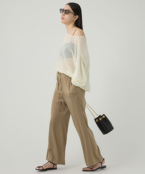 「Chaos」 長袖ニット FREE サックスブルー レディース_画像5