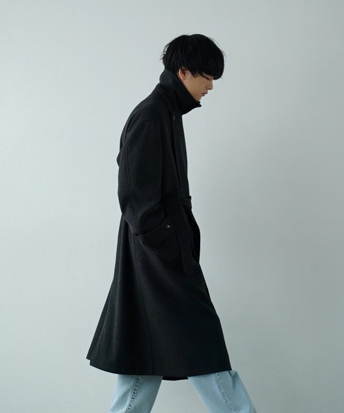 WYM LIDNM 「WYM LIDNM」 コート L ダークグレー メンズ : ZOZOTOWN