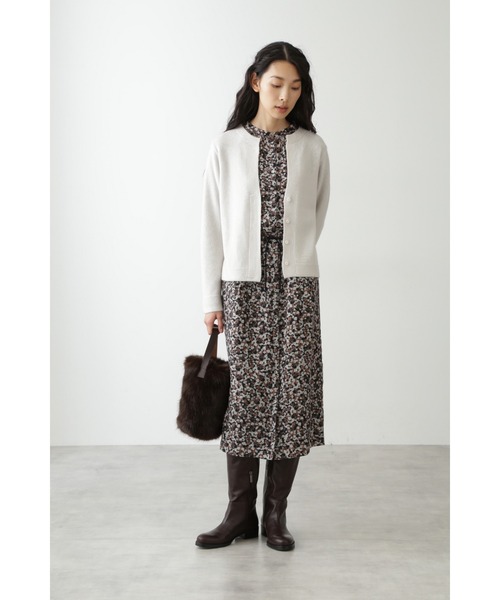 「human woman」 長袖ニット MEDIUM ピンク レディース_画像3