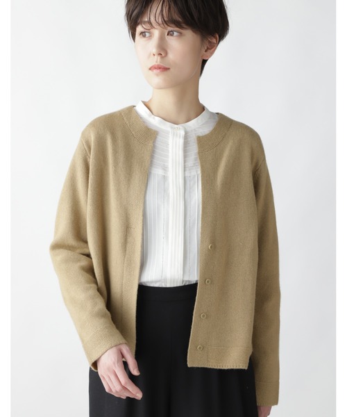 「human woman」 長袖ニット MEDIUM ピンク レディース_画像6