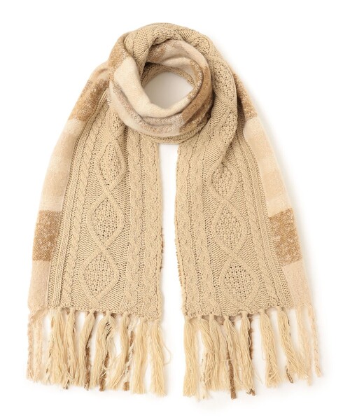 「SHIPS」 ストール ONE SIZE ライトグレー レディース_画像5