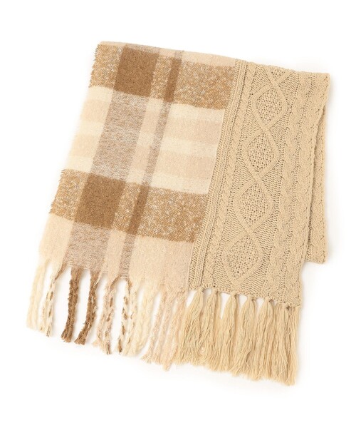 「SHIPS」 ストール ONE SIZE ライトグレー レディース_画像7