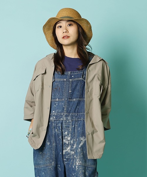 「BURLAP OUTFITTER」 半袖シャツ SMALL オリーブドラブ メンズ_画像6