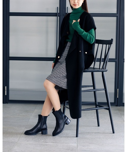 「HIMIKO」 ブーツ 23.5cm ブラウン レディース_画像5