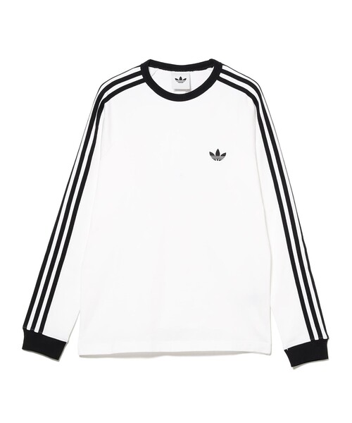 BEAMS（ビームス） tシャツ adidas / スリーストライプス ロング