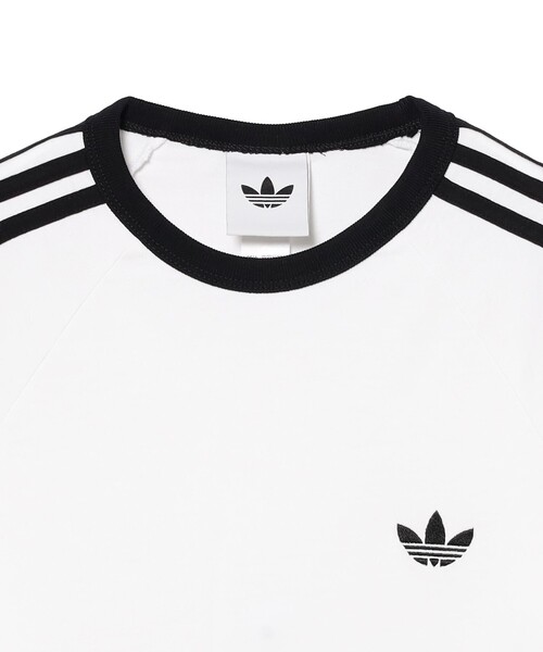BEAMS（ビームス） tシャツ adidas / スリーストライプス ロング