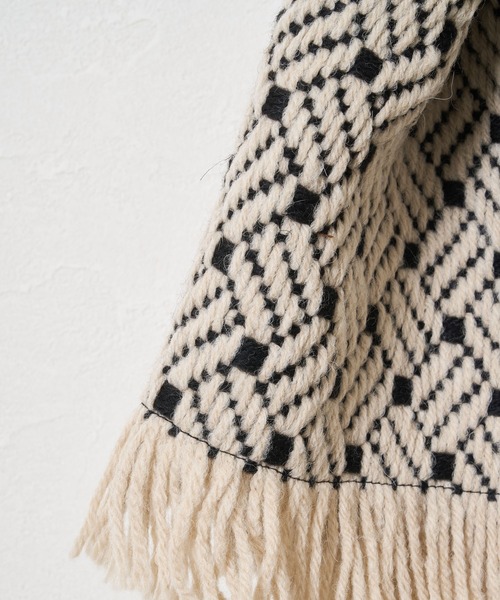 「John branigan」 ストール FREE ベージュ レディース_画像3