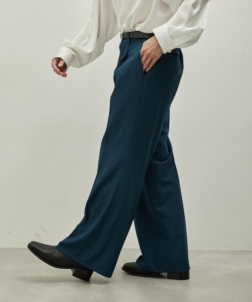 「JUNRED」 スラックス M オフホワイト メンズ_画像6