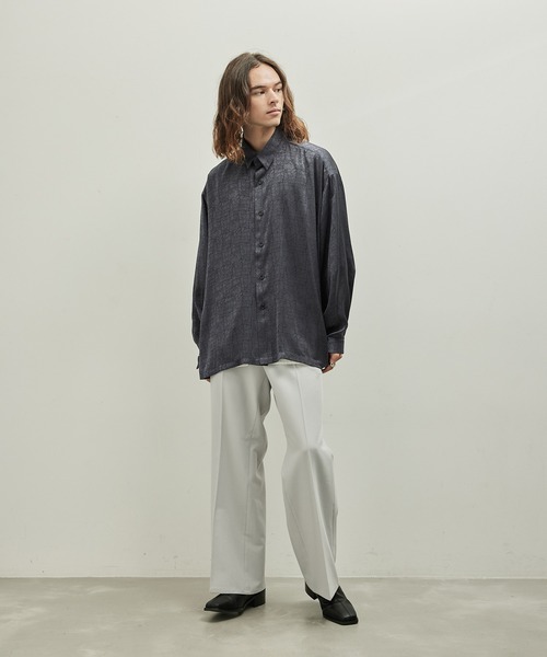 「JUNRED」 スラックス M オフホワイト メンズ_画像9