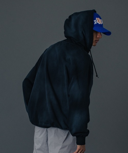 XLARGE（エクストラ ラージ） パーカー HALF ZIP UP HOODED SWEATSHIRT