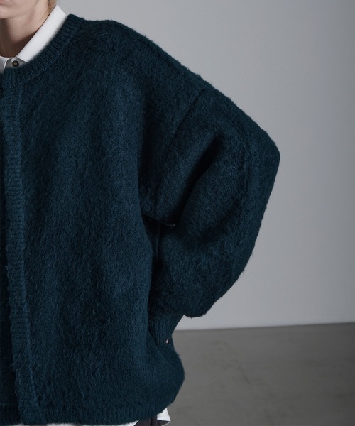 「Loose/ルース」 ニットカーディガン L ブラック メンズ_画像2