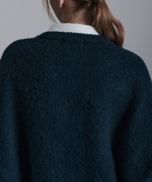 「Loose/ルース」 ニットカーディガン L ブラック メンズ_画像6