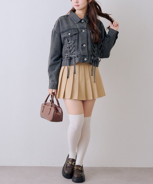 continuer de NICE CLAUP デニムジャケット gジャン 「セットアップ