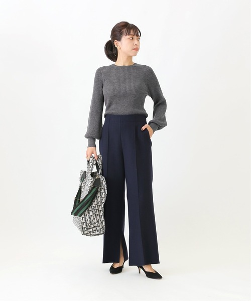「VERMEIL par iena」 長袖ニット FREE ベージュ レディース_画像2