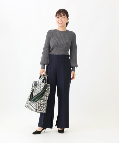 「VERMEIL par iena」 長袖ニット FREE ベージュ レディース_画像3