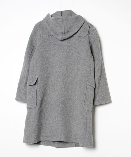 BEAMS BOY（ビームス ボーイ） ダッフルコート - グレー レディース