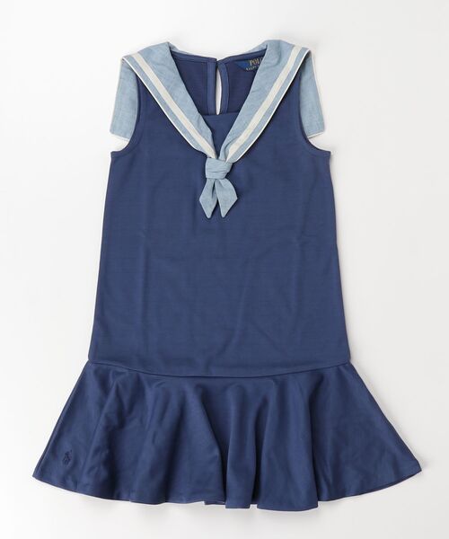 Polo Ralph Lauren Childrenswear ワンピース インディゴ ポンチ