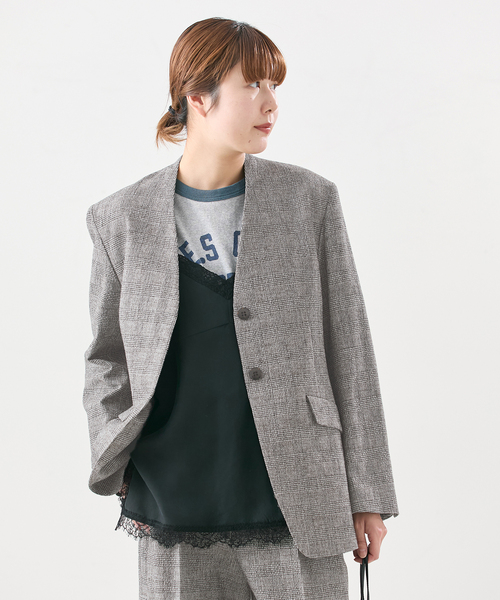 【新品未使用タグ付き】ANME ユニセックス ジャケット グレー Mサイズ nanamica (ナナミカ) : Reversible Insulation Jacket (Black
