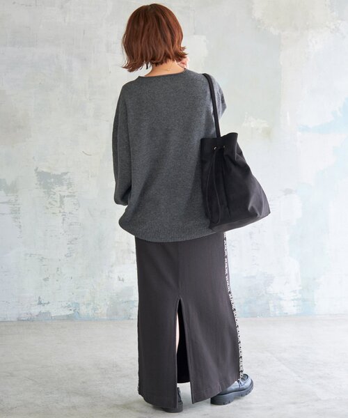 「Spick & Span」 長袖ニット FREE ピンク系その他 レディース_画像4