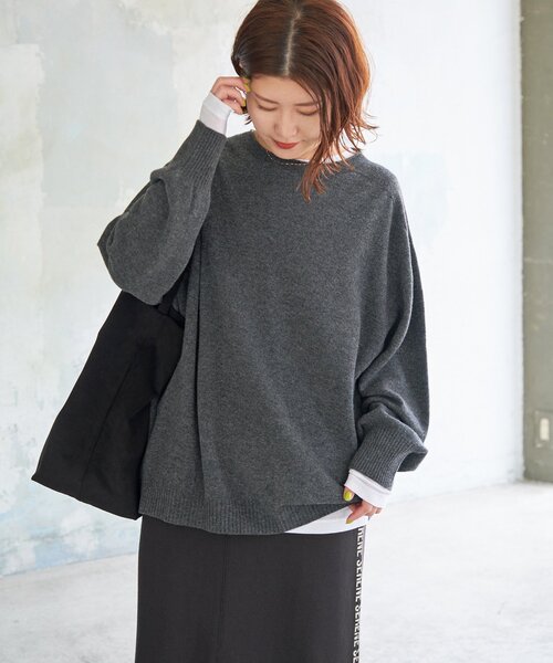 「Spick & Span」 長袖ニット FREE ピンク系その他 レディース_画像6