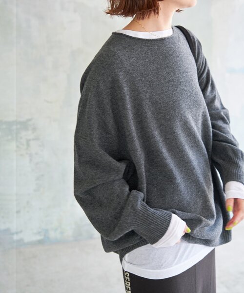 「Spick & Span」 長袖ニット FREE ピンク系その他 レディース_画像8