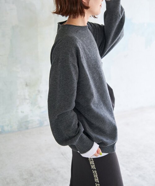 「Spick & Span」 長袖ニット FREE ピンク系その他 レディース_画像9