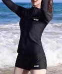 水着 モノトーン ラッシュガード レギンス タ...の詳細画像5