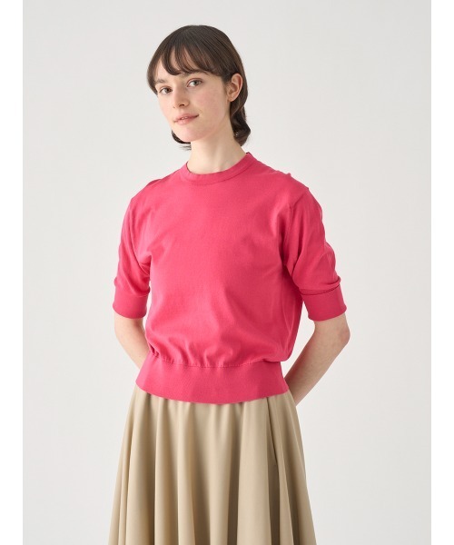 JOHN SMEDLEY（ジョンスメドレー） ニット セーター ターンバック5分 