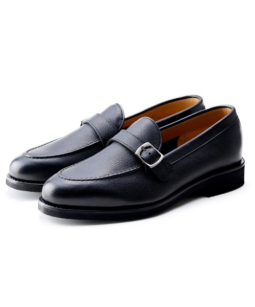 【美品】Berwick 1707 5232 （UK6） シングルモンク　黒 Berwick 1707（バーウィック） ビジネスシューズ Berwick モンク