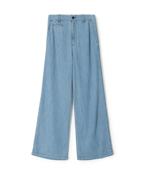 MACPHEE（マカフィー） デニムパンツ 34 ブルー レディース : ZOZOTOWN