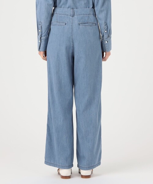 MACPHEE（マカフィー） デニムパンツ 34 ブルー レディース : ZOZOTOWN