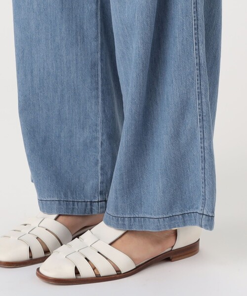 MACPHEE（マカフィー） デニムパンツ 34 ブルー レディース : ZOZOTOWN