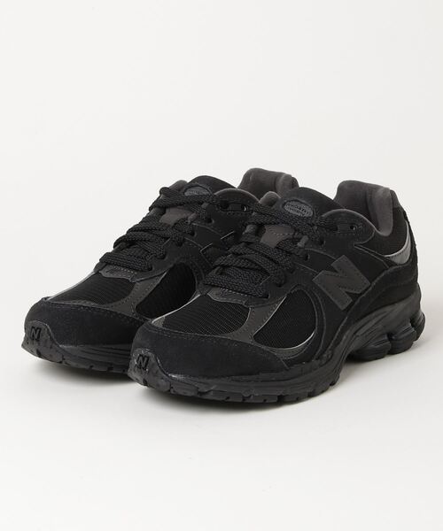 「New Balance」 ローカットスニーカー 24.5cm ブラック レディースの画像